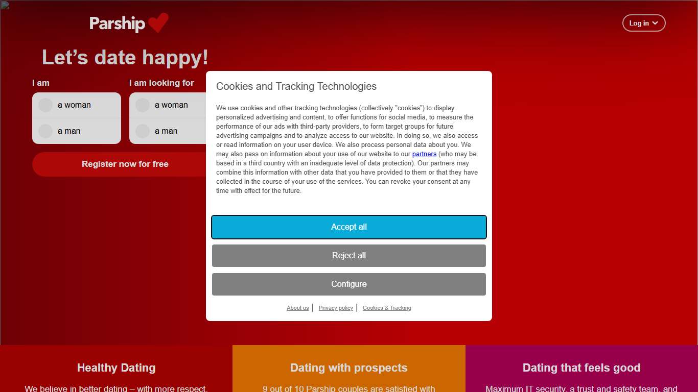 Online Dating Service: Serious Matchmaking for Singles at Parship